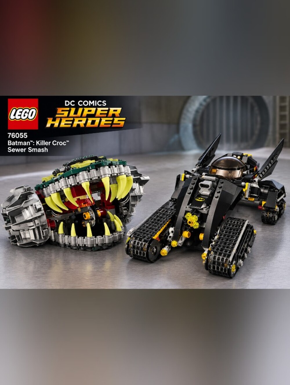 LEGO Batman 76055 Killer Croc Sewer Smash 711 Pieces Parts Only Incomplete